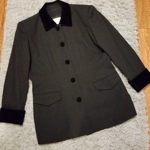 Vintage Dana Buchman dress blazer, black, 12P
